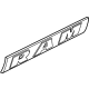 Mopar 68235558AA Nameplate, Rear
