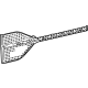 Mopar 7CS72DX8AA Speaker Grille, Front Passenger Side