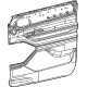 Mopar 7HM80SD4AA Door Trim Panel, Gray, Front Inner Passenger Side