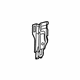 Mopar 68167628AA Lower Reinforcement, Driver Side