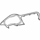 Mopar 5SQ57JXPAA Cluster Bezel, Black