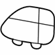 Mopar 6NK36SA5AA Lift Gate Trim Access Panel, Gray