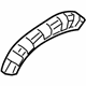 Mopar 68404424AA Outer Wheelhouse, Rear Passenger Side