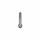 Mopar 6512546AA Lower Control Arm Bolt, Rear