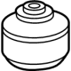 Mopar 68536622AB Suspension Crossmember Damper