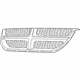 Mopar 68088969AC Upper Grille, Black, Front