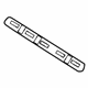 Mopar 68146394AA Emblem, Front