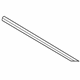 Mopar 5112250AB Belt Weatherstrip, Rear Inner Passenger Side