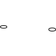 Mopar 68503556AB Water Outlet Pipe O-Ring