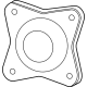 Mopar 68369880AA ABS Control Unit Gasket
