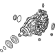 Mopar 68340267AC Differential Assembly, Front