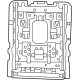 Mopar 68544901AA Seat Back Frame, Rear