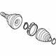 Mopar 68122697AA Tripod Assembly, Rear Outer