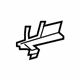 Mopar 68247100AA Head Air Bag Rear Bracket, Passenger Side