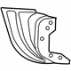 Mopar 68298822AC Side Extension, Black, Rear Passenger Side