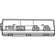 Mopar 68290172AE Control Module, Front Passenger Side