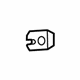 Mopar 6509756AA Nut Spring U Type Center Bezel