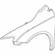 Mopar 68143656AA Fender, Front Passenger Side