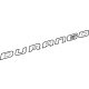 Mopar 55079299AC Nameplate, Rear