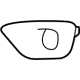 Mopar 68143085AB Fog Lamp Bezel, Front Driver Side