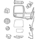 Mopar 68509665AD Mirror Assembly
