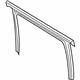 Mopar 68417349AA Run Channel, Rear Passenger Side