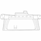 Mopar 4805845AB High Mount Lamp, Center