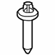 Mopar 6512051AA Isolator Bolt, Lower