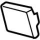 Mopar 5LT23JXWAA Tow Bracket Cover, Front