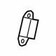 Mopar 68508895AA Bumper, Rubber