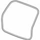 Mopar 55399175AE Lift Gate Weatherstrip, Rear