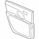 Mopar 1QF221X9AH Door Trim Panel, Black, Rear Inner Passenger Side