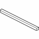 Mopar 5076876AC Belt Weatherstrip, Rear Inner Passenger Side