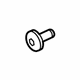 Mopar 6510974AA Glass Run Screw