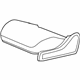 Mopar 1JP961D5AA Cushion Cover, Gray, Front Passenger Side