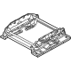 Mopar 68239847AA Cushion Frame, Front Driver Side