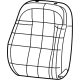 Mopar 5SF71JXWAA Seat Back Cover, Front Driver Side