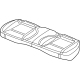 Mopar 1XC57HL1AA Cushion Cover, Beige, Rear