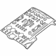Mopar 68259418AA Rear Floor Pan