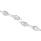 Mopar 68616520AA Axle Assembly
