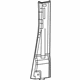 Mopar 5YG91LDMAA Upper Center Pillar Trim, Driver Side