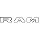 Mopar 68395015AA Nameplate, Front