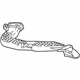 Mopar 68280455AA Side Duct, Center Passenger Side