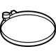 Mopar 6107385AA Intake Hose Clamp