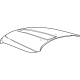 Mopar 68465258AC Hood, Front