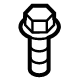 Mopar 68456433AA Front Pipe Screw