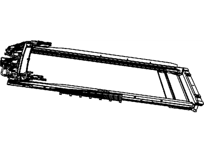 Chrysler 68081086AA COVER Sunroof Mechanism