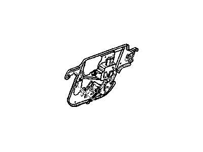Chrysler Tailgate Lock - 4589068AC