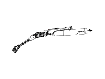 Chrysler Steering Column - 5057642AF