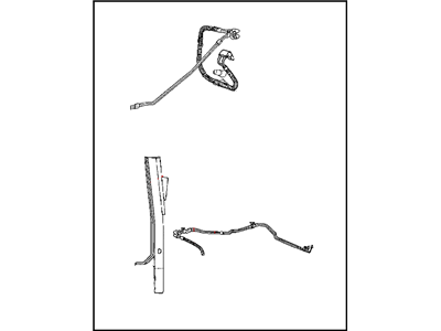 Dodge 52079185 HARNESS Vacuum Front Axle